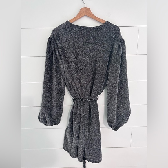 Storia Silver Glitter Dress - Picture 2 of 8